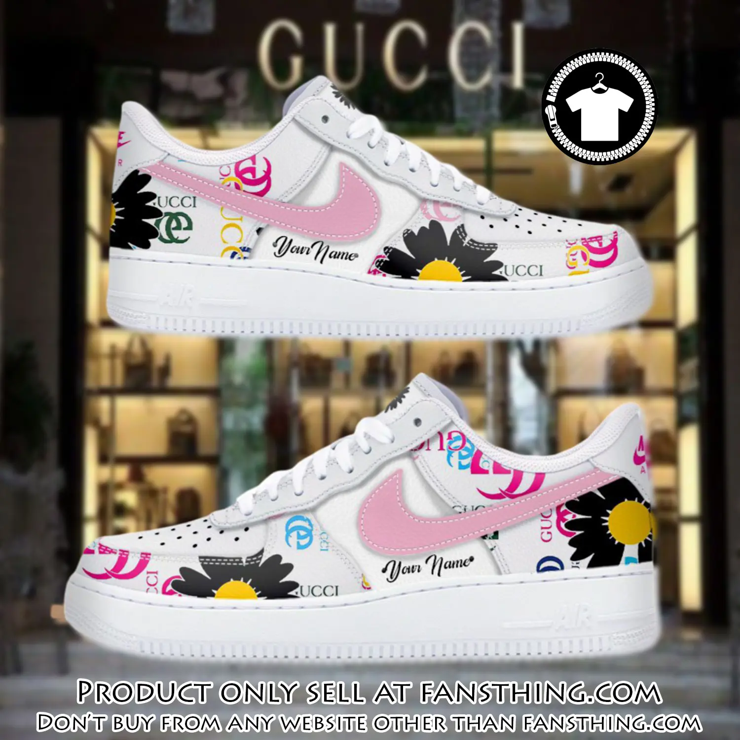 Personalized gucci luxury air force 1 sneakers limited af1 shoes oaf1011 fst4521883